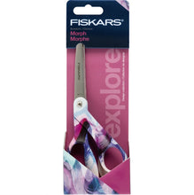 Load image into Gallery viewer, Fiskars Premier 8in Bent Fashion Deco Scissors Morph