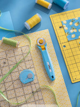 Load image into Gallery viewer, OLFA 28mm Aqua Quick Change Rotary Cutter & Bonus Touch Knife