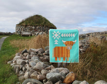 Load image into Gallery viewer, Cattle Call - A Highland Coo Quilt Pattern
