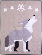 Load image into Gallery viewer, Night Howler - A Wolf Quilt Pattern