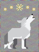 Load image into Gallery viewer, Night Howler - A Wolf Quilt Pattern