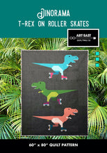 Load image into Gallery viewer, SD - Dinorama - TRex Quilt Pattern