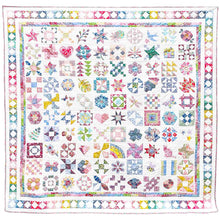Load image into Gallery viewer, Alice's Wonderland Sampler Quilt: 100 Quilt Blocks to Improve your Sewing Skills