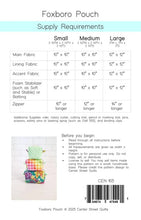 Load image into Gallery viewer, Foxboro Pouch