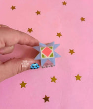 Load image into Gallery viewer, Mini Quilt Hair Claw