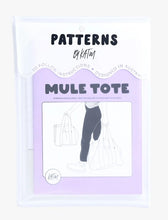 Load image into Gallery viewer, Mule Tote Sewing Pattern
