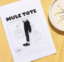 Load image into Gallery viewer, Mule Tote Sewing Pattern