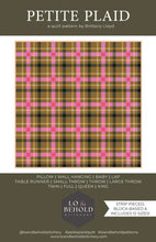 Load image into Gallery viewer, Petite Plaid Quilt Pattern