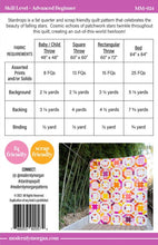 Load image into Gallery viewer, Stardrops Quilt Pattern