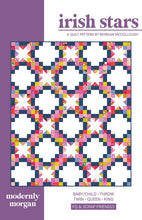 Load image into Gallery viewer, Irish Stars Quilt Pattern