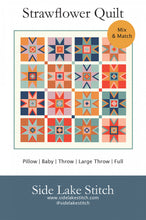 Load image into Gallery viewer, Strawflower Quilt Pattern