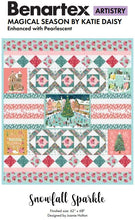 Load image into Gallery viewer, Magical Season - Snowfall Sparkle Quilt Kit