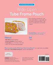 Load image into Gallery viewer, Wide Open Tube Frame Pouch Kit
