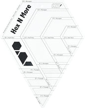 Load image into Gallery viewer, Hex N More Ruler