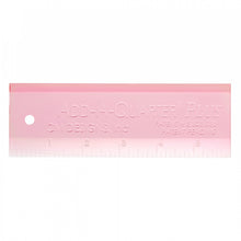 Load image into Gallery viewer, Add-A-Quarter Ruler 6in Plus - Pink (CM06PLUSPK)
