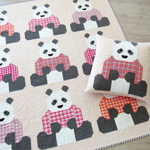 Load image into Gallery viewer, Pandas In Sweaters Quilt Kit