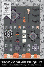 Load image into Gallery viewer, Spooky Sampler Quilt by Melissa Mortenson