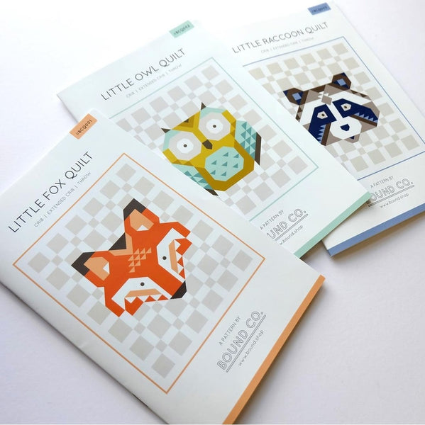Little Animals Quilts Paper Pattern by Bound Co arriving soon!
