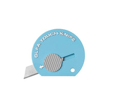 Load image into Gallery viewer, OLFA 28mm Aqua Quick Change Rotary Cutter &amp; Bonus Touch Knife
