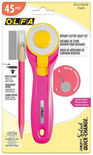 Load image into Gallery viewer, OLFA Rotary Cutter Craft Set
