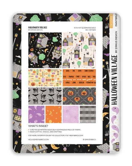 SD - Halloween Village - Flat Fat Stack