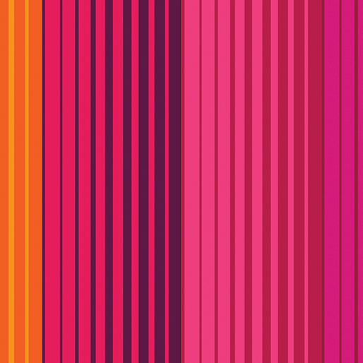 What If ? - Spectrum - Red/Multi - 1/2yd