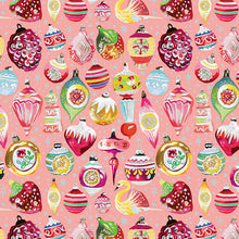 Load image into Gallery viewer, Magical Season - Vintage Ornaments - Peach Jam/Multi - 1/2yd - PREORDER - APRIL 2026
