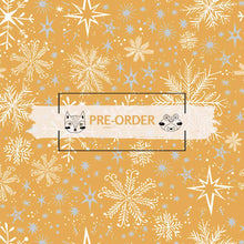 Load image into Gallery viewer, Magical Season - Snow Frost - Gold - 1/2yd - PREORDER - APRIL 2026
