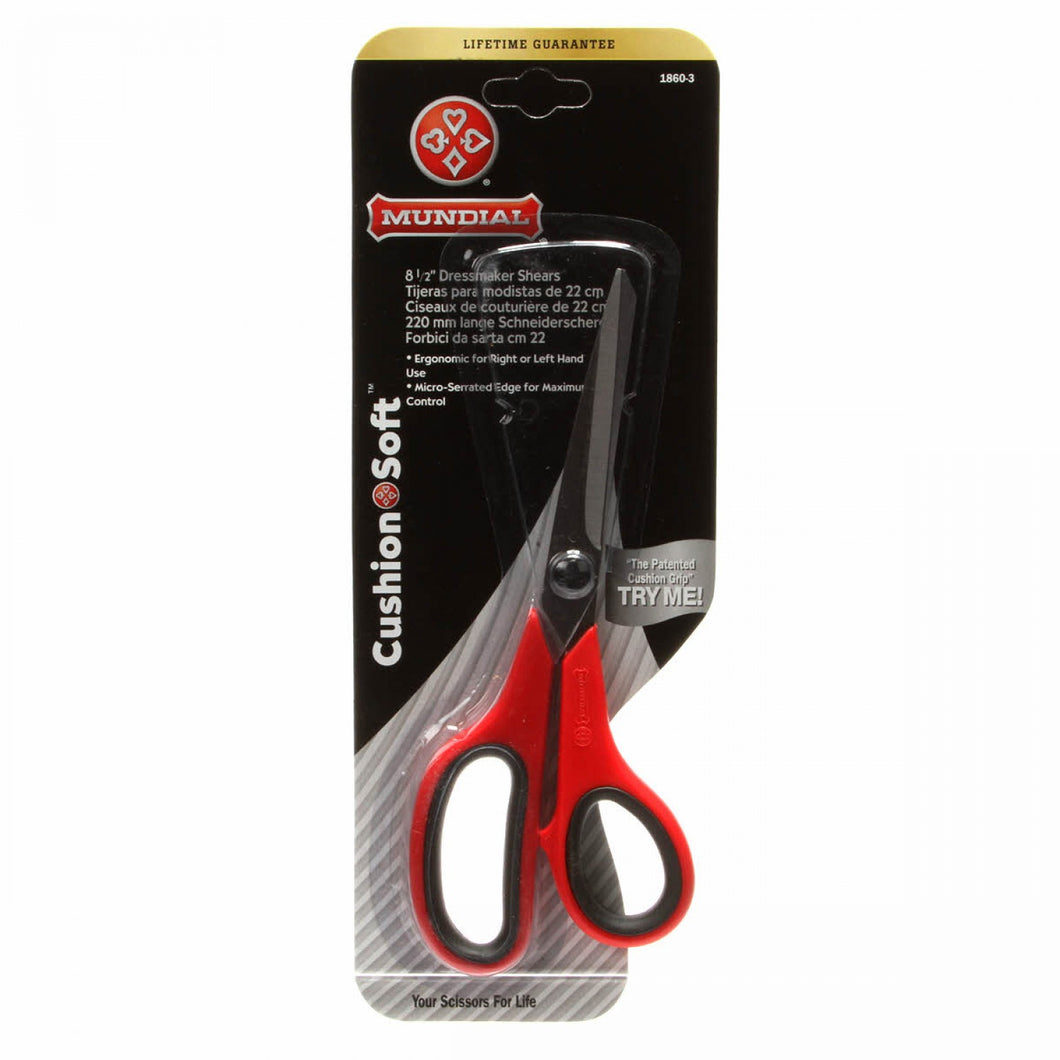 Mundial Cushion Soft 8in Scissor Red and Black