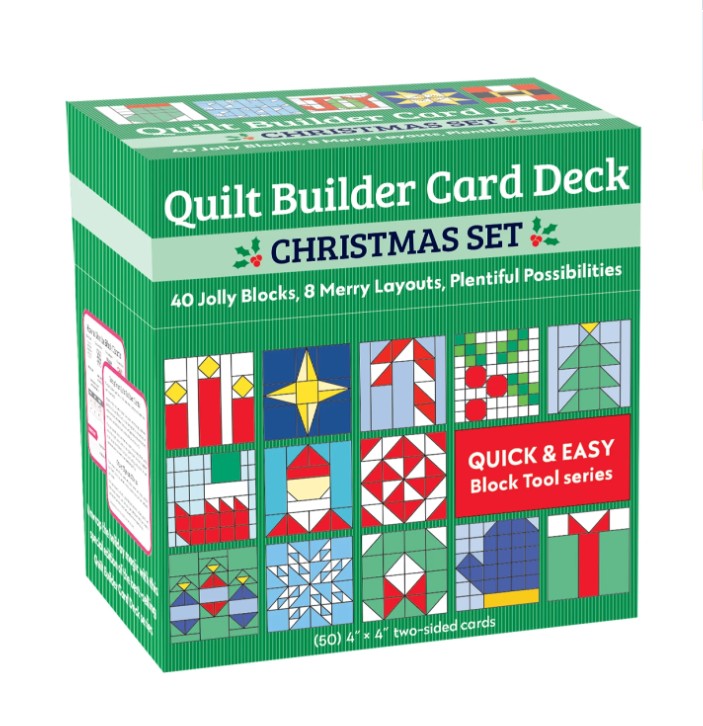 Quilt Builder Card Deck Christmas Set