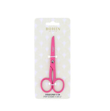 Load image into Gallery viewer, Bohin Scissors - Flat Blades - 4 1/2" - Fuchsia
