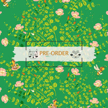 Load image into Gallery viewer, Heather Ross Favorites - Nanny Bee - Jade - 1/2yd - PREORDER - JUNE 2026
