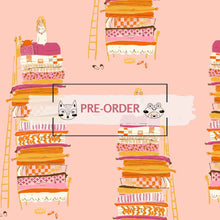 Load image into Gallery viewer, Heather Ross Favorites - Princess And The Pea - Pink - 1/2yd - PREORDER - JUNE 2026
