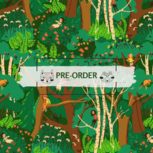 Load image into Gallery viewer, Heather Ross Favorites - Climbing Trees - Jade - 1/2yd - PREORDER - JUNE 2026
