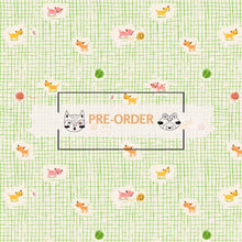 Load image into Gallery viewer, Heather Ross Favorites - Kitten Plaid - Green - 1/2yd - PREORDER - JUNE 2026

