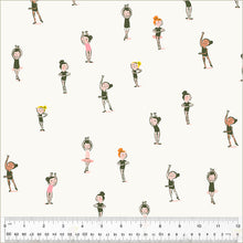 Load image into Gallery viewer, Heather Ross - Studio Edit - Ballerinas Cream- 1/2yd - PRE-ORDER - JUNE 2025
