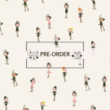 Load image into Gallery viewer, Heather Ross Favorites - Ballerinas - Cream - 1/2yd - PREORDER - JUNE 2026
