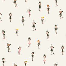 Load image into Gallery viewer, Heather Ross Favorites - Ballerinas - Cream - 1/2yd - PREORDER - JUNE 2026

