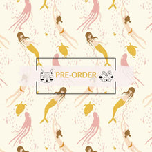 Load image into Gallery viewer, Heather Ross Favorites - Underwater Sisters - Blush-Pink - 1/2yd - PREORDER - JUNE 2026
