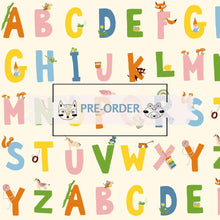Load image into Gallery viewer, Heather Ross Favorites - Alphabet - Cream - 1/2yd - PREORDER - JUNE 2026
