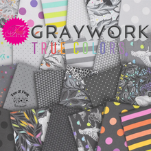 Load image into Gallery viewer, Tula Pink Graywork + Graywork True Color - Fat Quarter Bundle
