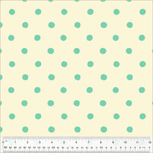 Load image into Gallery viewer, Heather Ross - Studio Edit - Dots Aqua - 1/2yd - PRE-ORDER - JUNE 2025
