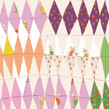 Load image into Gallery viewer, Heather Ross Favorites - Trixie Collage - Blush - 1/2yd - PREORDER - JUNE 2026
