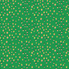 Load image into Gallery viewer, Heather Ross Favorites - Field Strawberries - Jade - 1/2yd - PREORDER - JUNE 2026
