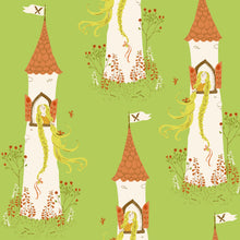 Load image into Gallery viewer, Heather Ross Favorites - Rapunzel - Green - 1/2yd - PREORDER - JUNE 2026
