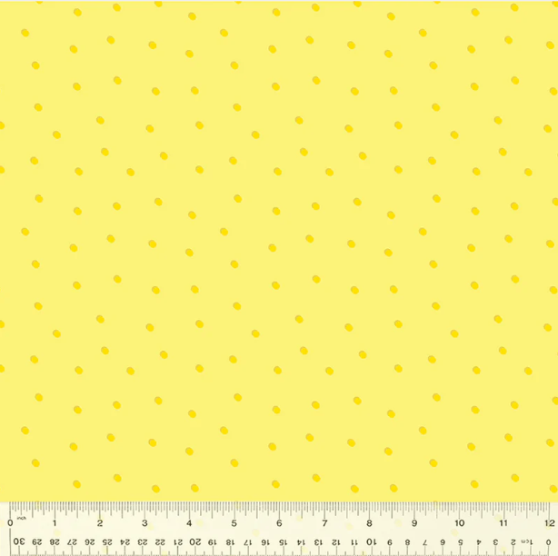 Color Club - Dotted - Lemon - 1/2yd