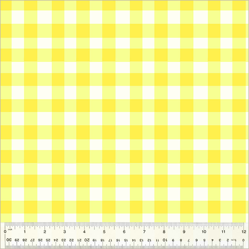 Heather Ross by Hand - Essential Gingham Lemon