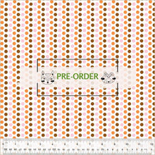 Load image into Gallery viewer, Heather Ross - Studio Edit - Dots Pink &amp; Orange - 1/2yd - PRE-ORDER - JUNE 2025
