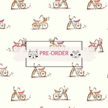 Load image into Gallery viewer, Heather Ross Favorites - Dream Bike - White- 1/2yd - PREORDER - JUNE 2026

