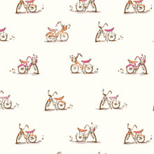 Load image into Gallery viewer, Heather Ross Favorites - Dream Bike - White- 1/2yd - PREORDER - JUNE 2026
